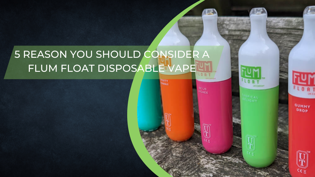 5 Reason You Should Consider a Flum Float Disposable Vape