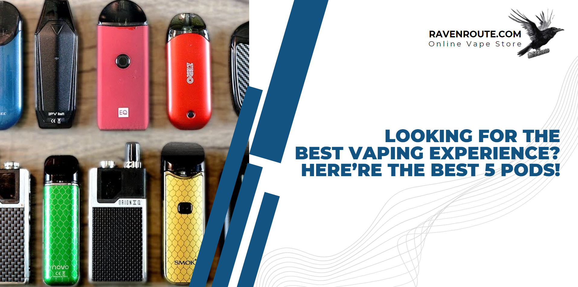 Looking For The Best Vaping Pod Kits? Here’re The Best 5 Pods Devices