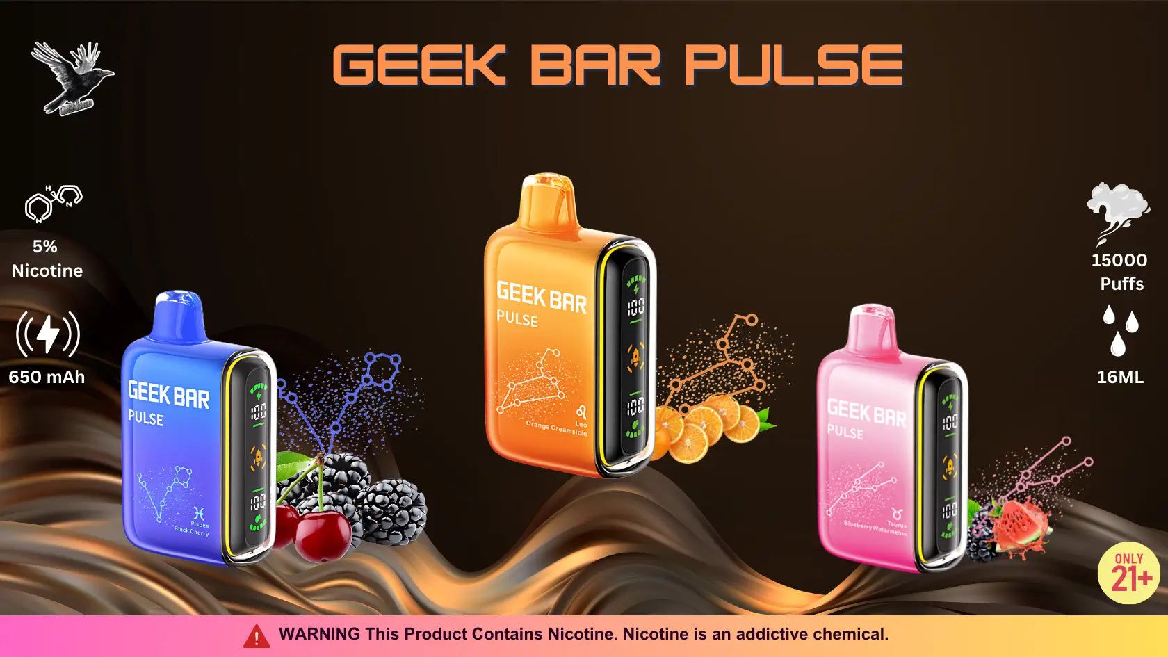 geek bar pulse 15000 puffs