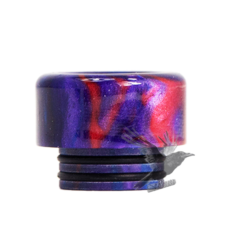 Fairy Stone 810 Drip Tip Purple Red Teal
