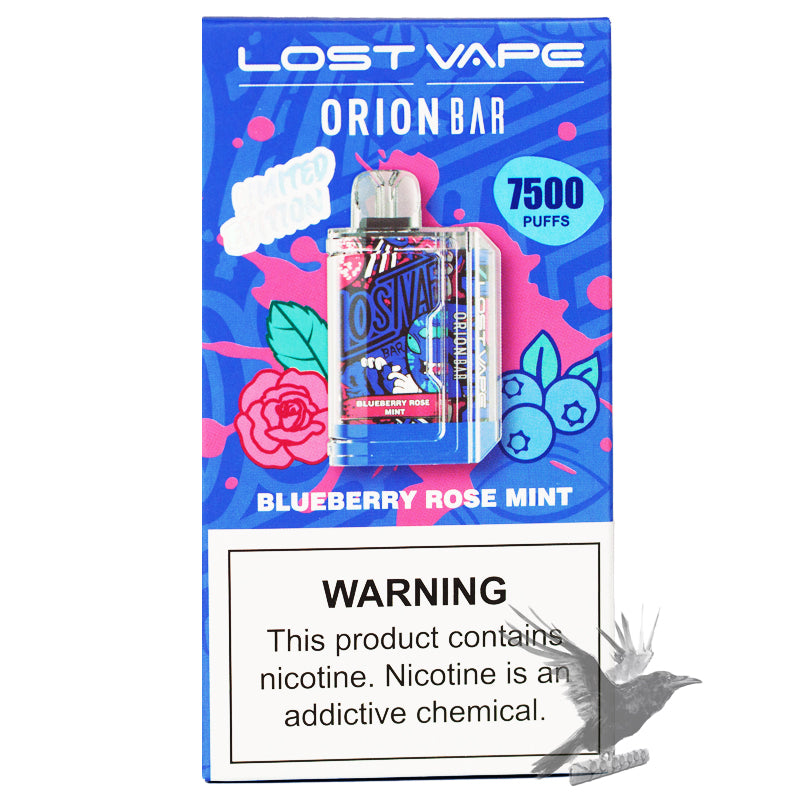 Lost Vape Orion Bar Blueberry Rose Mint