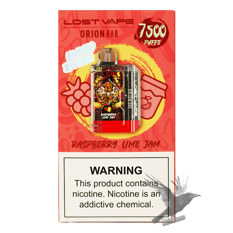 Lost Vape Orion Bar Raspberry Lime Jam