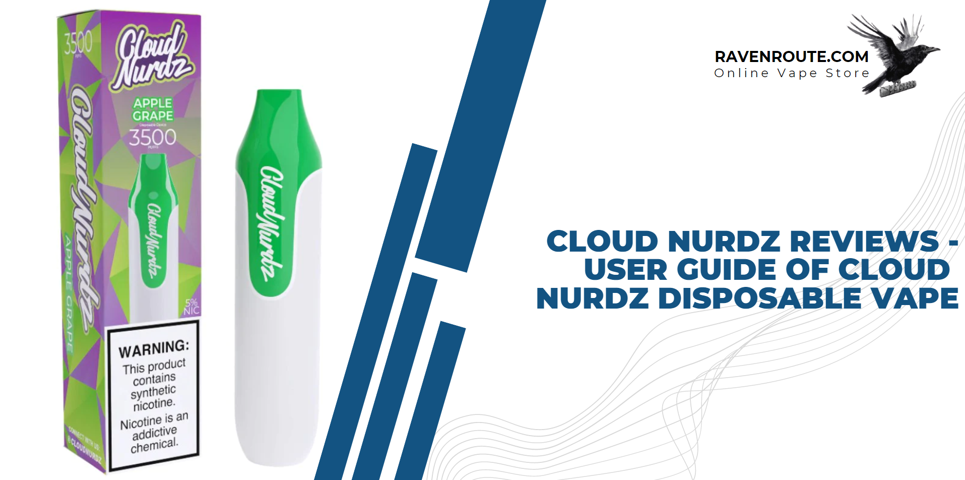Cloud Nurdz Reviews - User Guide of Cloud Nurdz Disposable Vape