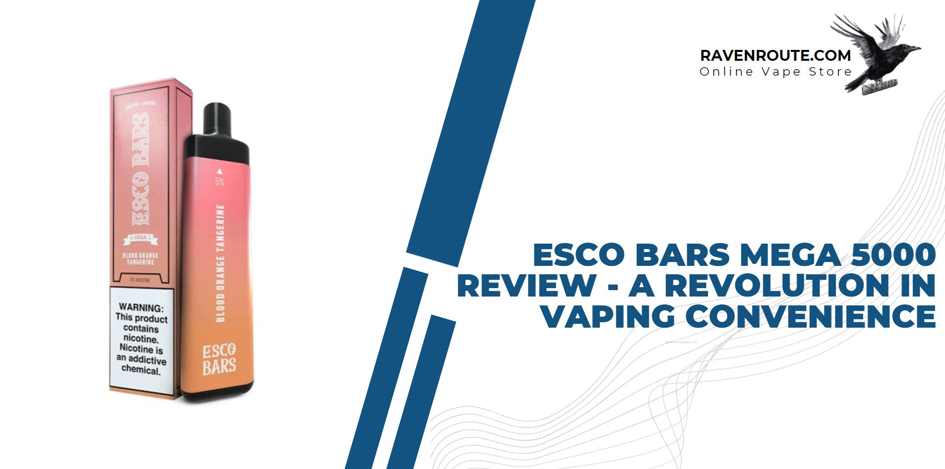Esco Bars Mega 5000 Review - A Revolution in Vaping Convenience