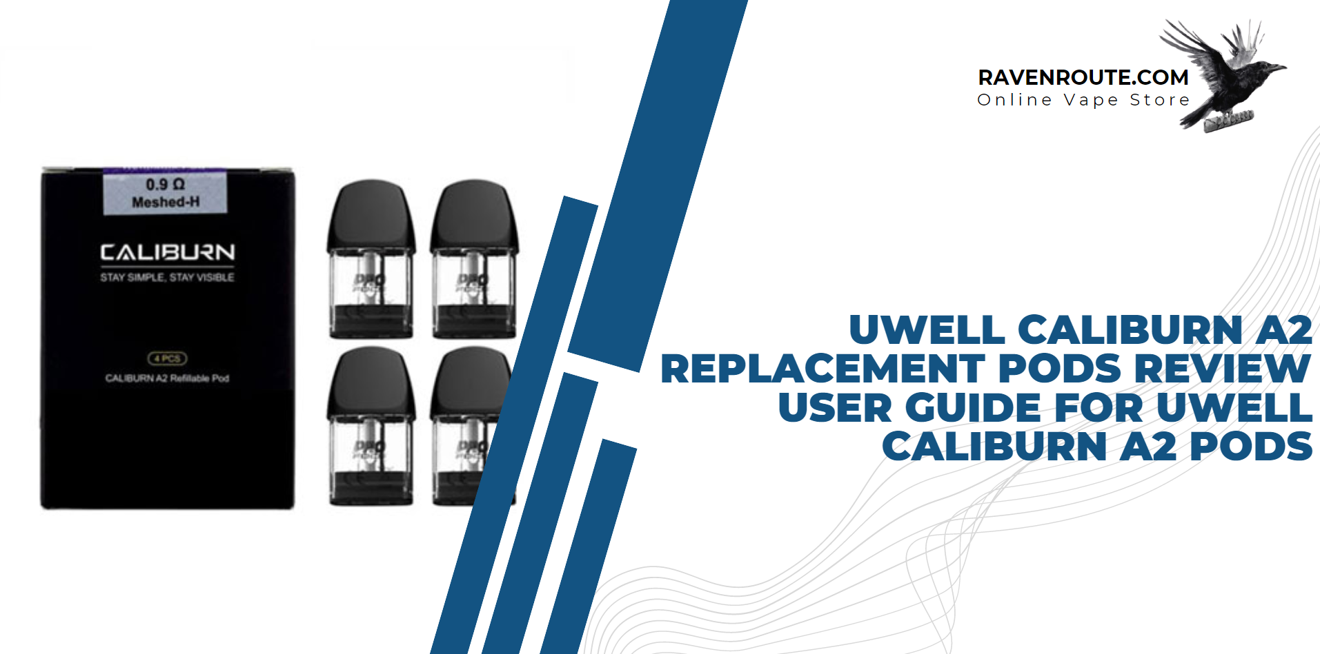 Uwell Caliburn A2 Replacement Pods Review - User Guide for Uwell Caliburn A2 Pods