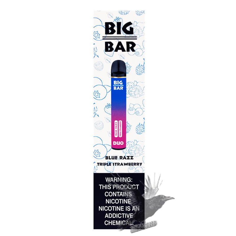 Big Bar Duo Disposable Vape | $11.88 | 2200 Puffs Big Bar Duo Disposable Vape | $11.88 | 2200 Puffs