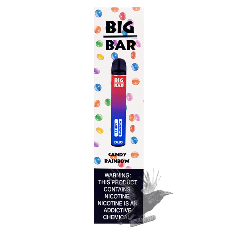 Big Bar Duo Disposable Vape Candy Rainbow