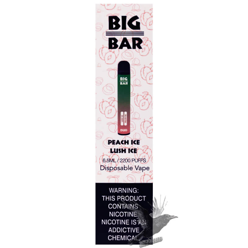 Big Bar Vape BIG BAR Max Flow DUO Disposable Device (4000 Puffs) Big Bar Duo Disposable Vape | .88 | 2200 Puffs Big Bar Vape BIG BAR Max Flow DUO Disposable Device (4000 Puffs) Big Bar Duo Disposable Vape | .88 | 2200 Puffs