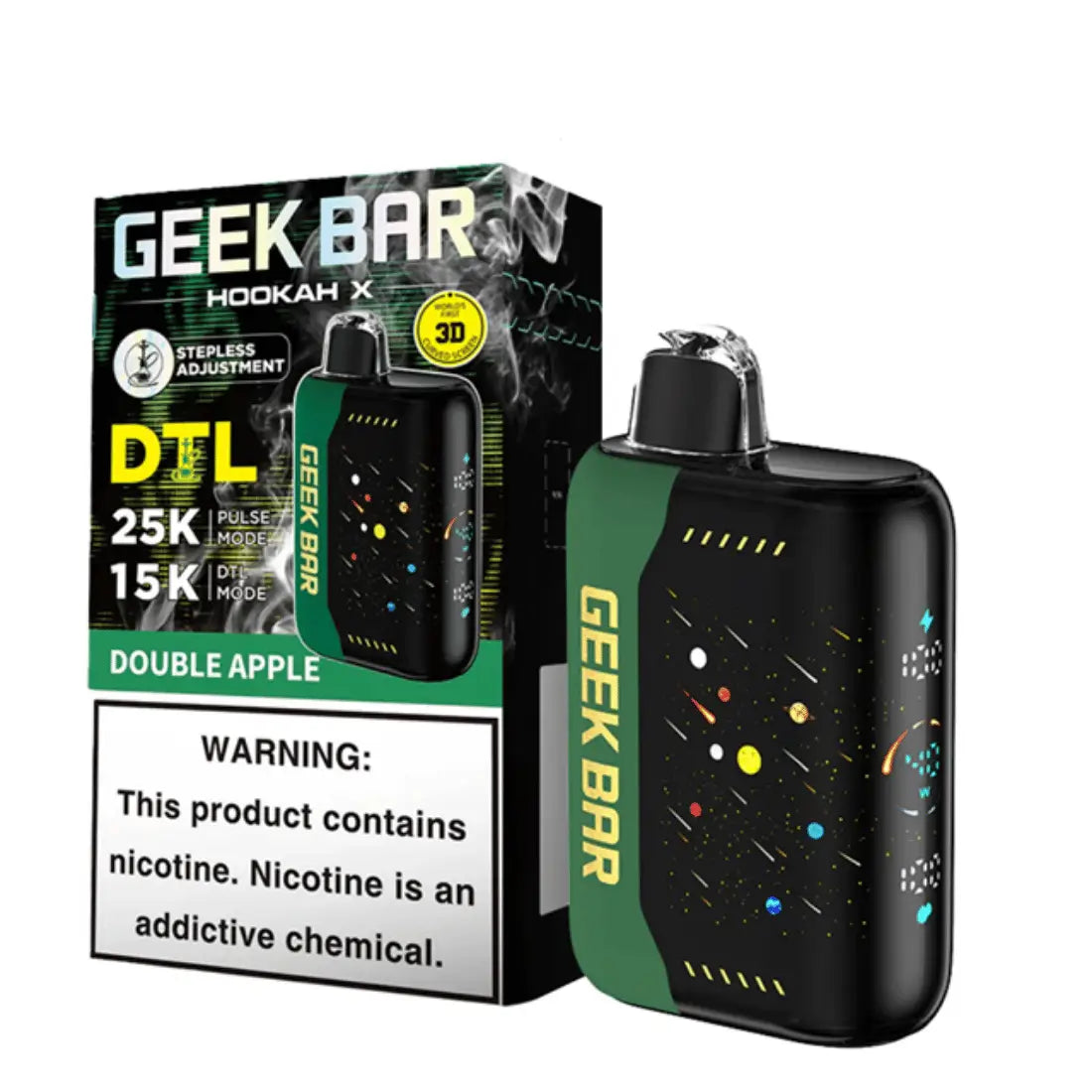 Geek Bar Hookah X Double Apple - Raven Route