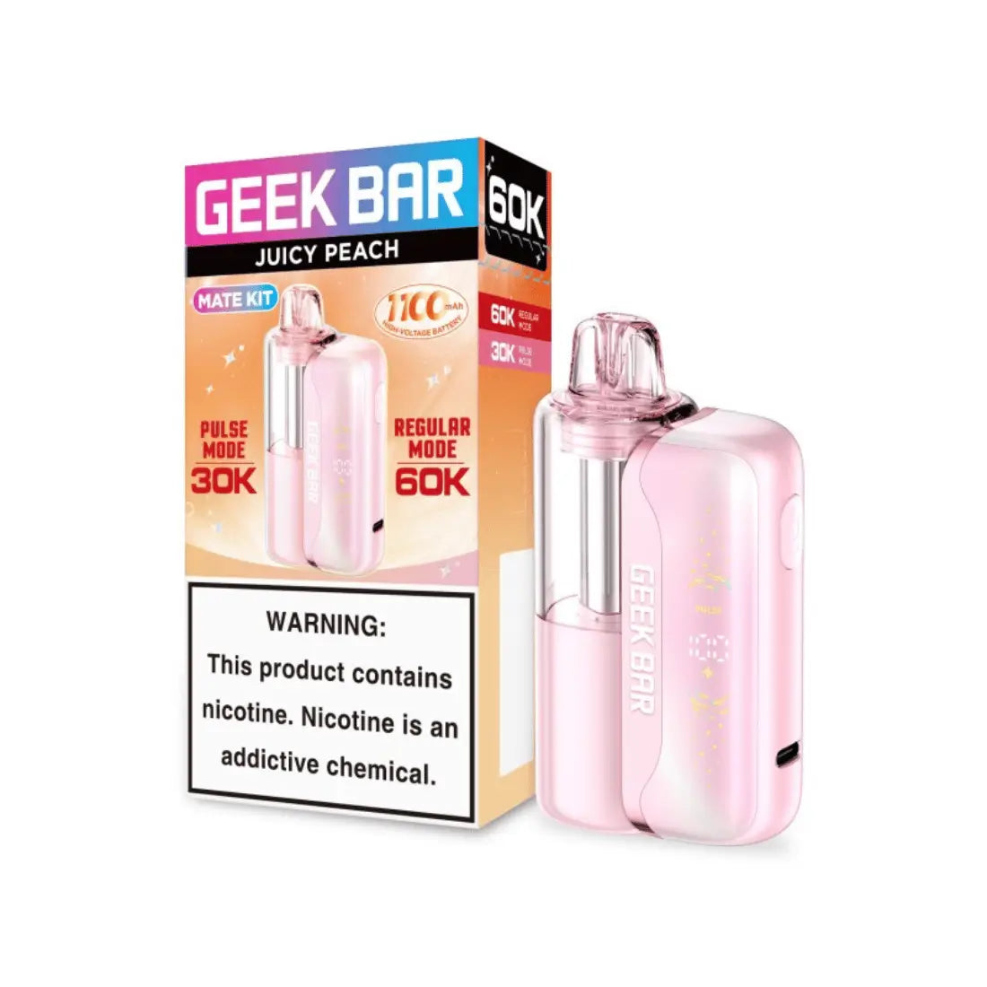 Geek Bar Mate Juicy Peach