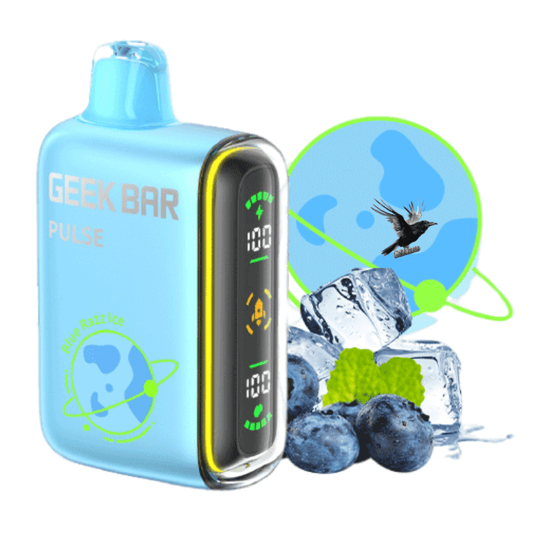 Geek Bar Pulse Vape Blue Razz Ice