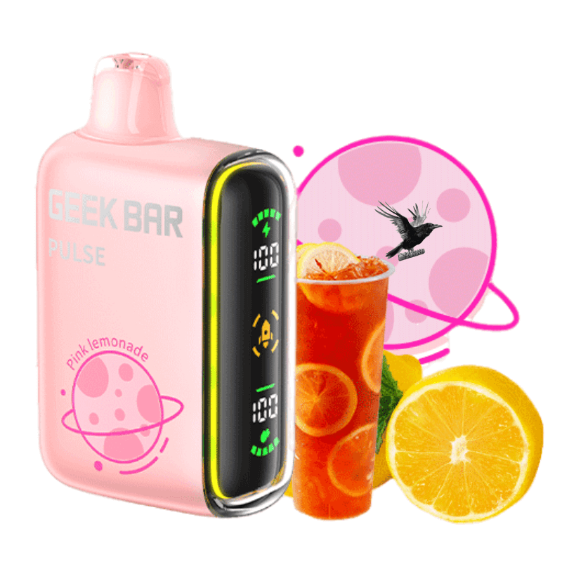 Geek Bar Pulse Pink Lemonade | | 5% Nicotine - RavenRoute Geek Bar Pulse Pink Lemonade | | 5% Nicotine - RavenRoute