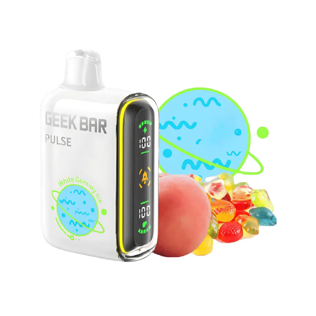 Geek Bar Pulse White Gummy Ice
