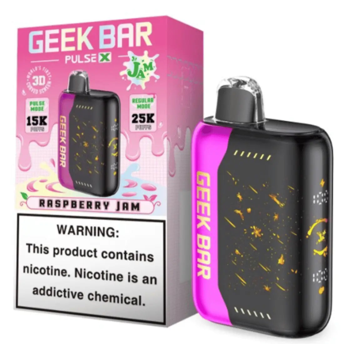 Geek Bar Pulse X Raspberry Jam