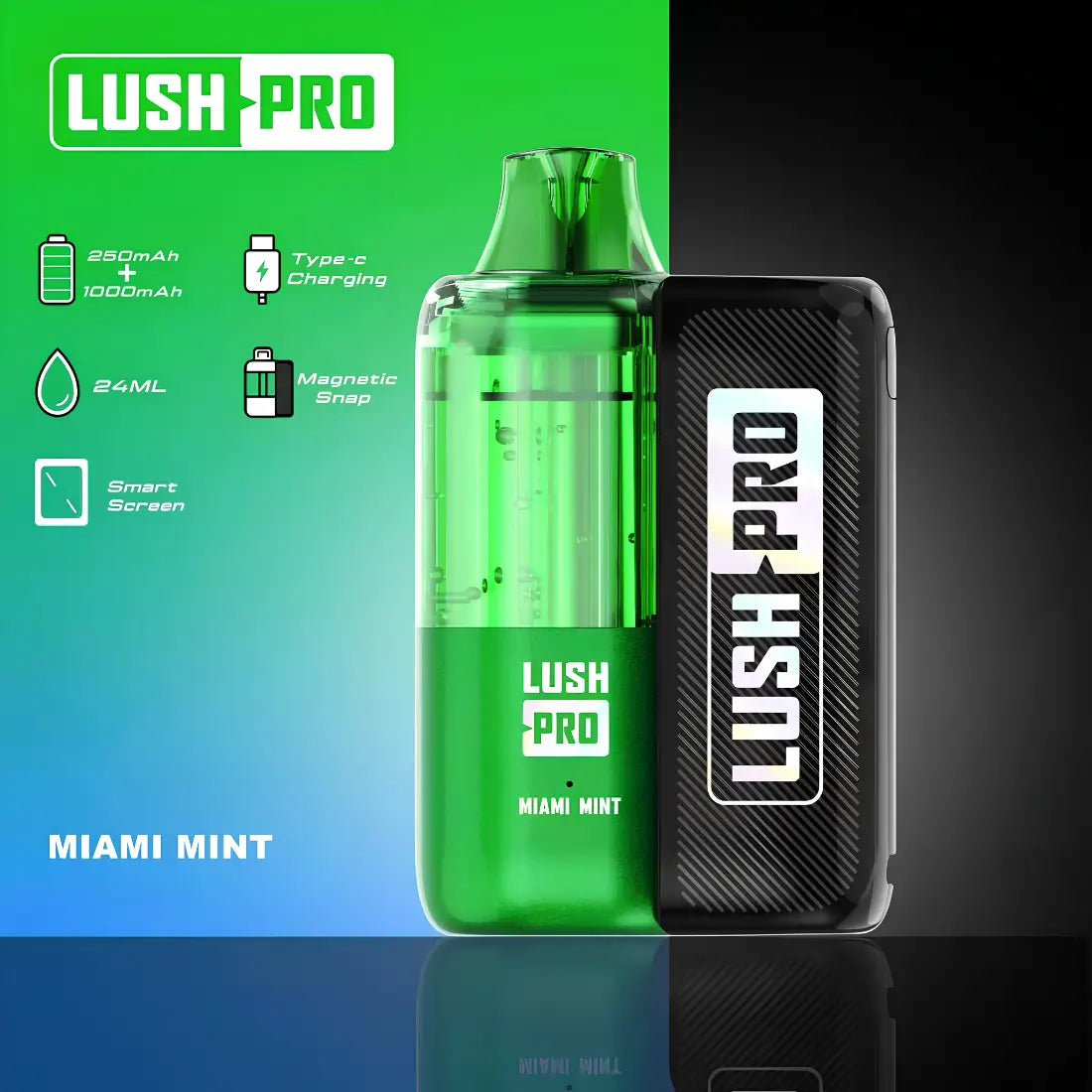 Lush Pro Miami Mint - Raven Route