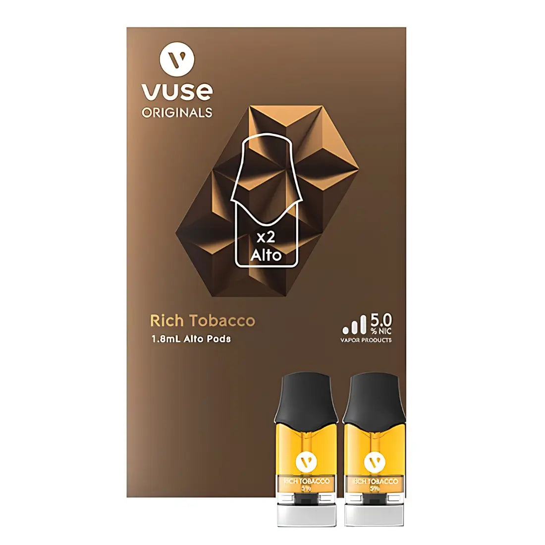 Vuse Alto Rich Tobacco Pods 5% — Vuse-Alto-Pod-Rich-Tobacco-5