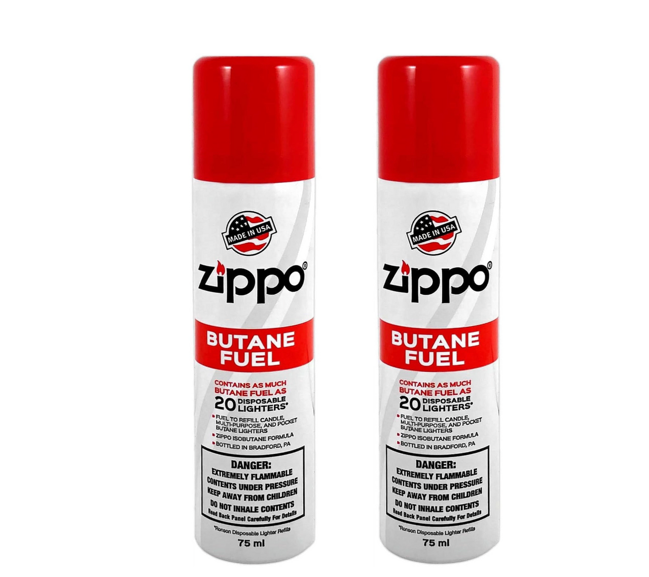 Zippo Butane Fuel -2 Pack