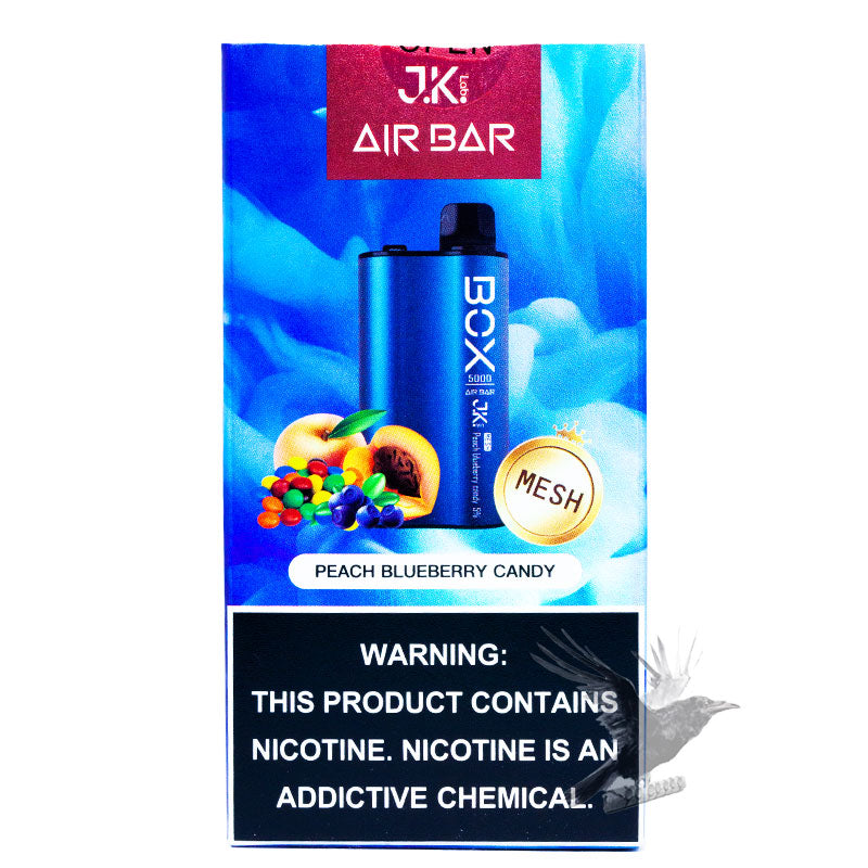 Air Bar Box Peach Blueberry Candy