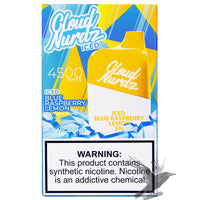 Thumbnail for Cloud Nurds 4500 Iced Blue Raspberry Lemon