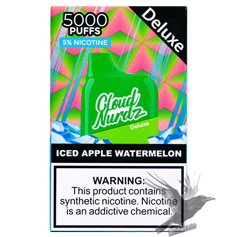 Cloud Nurdz Deluxe Iced Apple Watermelon