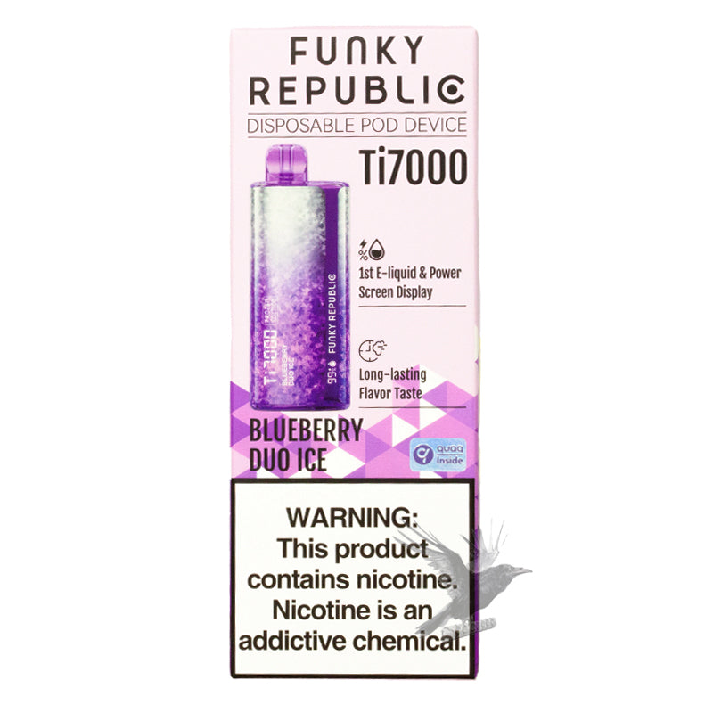 Funky Republic Blueberry Duo Ice