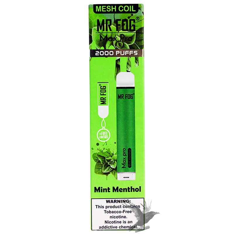 Mr Fog Max Pro Disposable Vape - 2000 Puffs - $12.88 Mr Fog Max Pro Disposable Vape - 2000 Puffs - $12.88