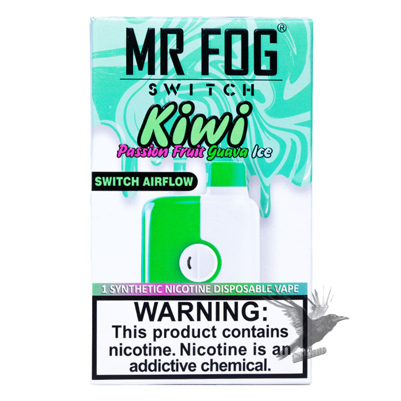 Mr Fog Switch Lemon Strawberry Kiwi Watermelon Ice MR Fog Switch Disposable Vape - 5500 Puffs MR Mr Fog Switch Lemon Strawberry Kiwi Watermelon Ice MR Fog Switch Disposable Vape - 5500 Puffs MR