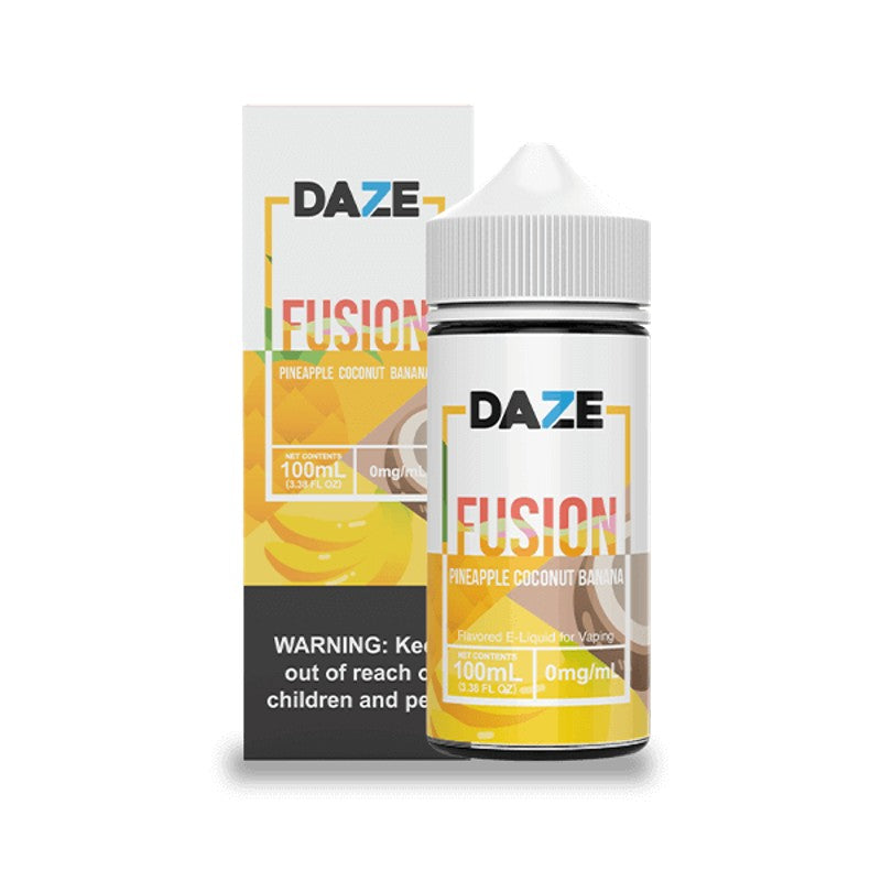7Daze Fusion 100ML Pineapple Coconut Banana