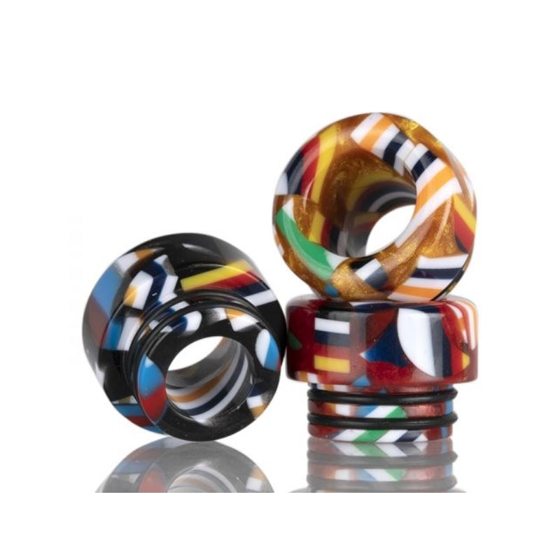 810 Shorty Mosaic Drip Tip Assorted View
