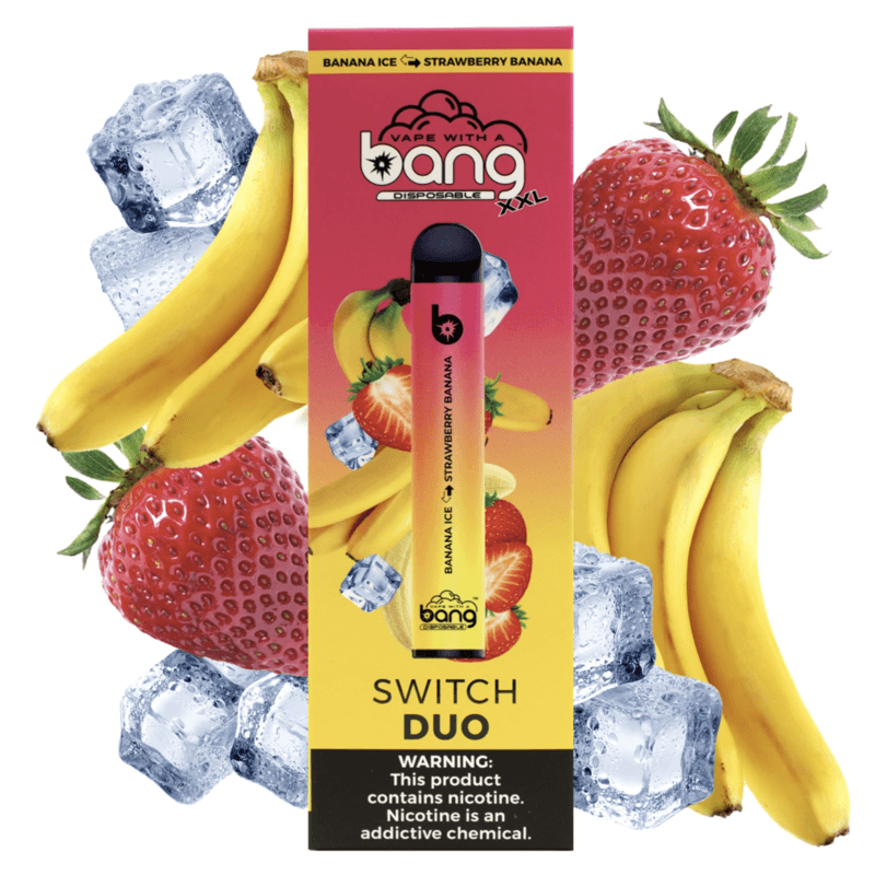 Bang XXL Switch Duo Banana Ice/Strawberry Banana