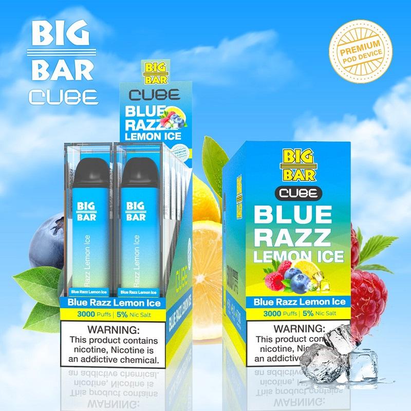 Big Bar Cube - 3000 Puffs - Premium Pod Device - $13.77