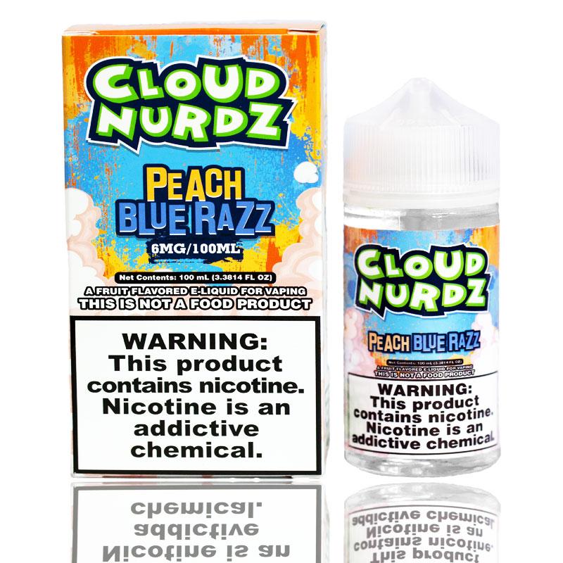 Cloud Nurdz | Peach Blue Razz | $11.99