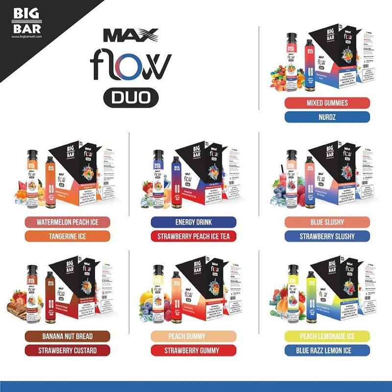 Big Bar Max Flow Duo | 4000 Puffs | $22.99