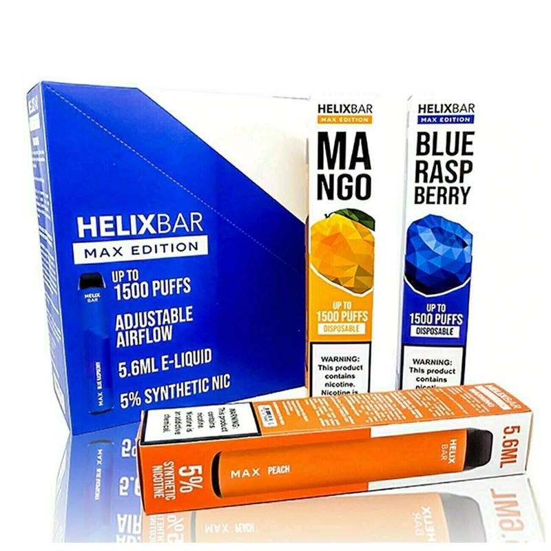 Helix Bar Max Disposable | $10.15 |  1500 Puffs