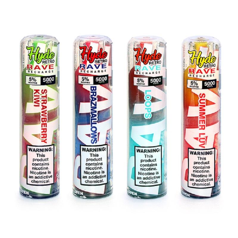 Hyde Retro Rave Disposable - 5000 puffs - $19.99 Hyde Retro Rave Disposable - 5000 puffs - $19.99