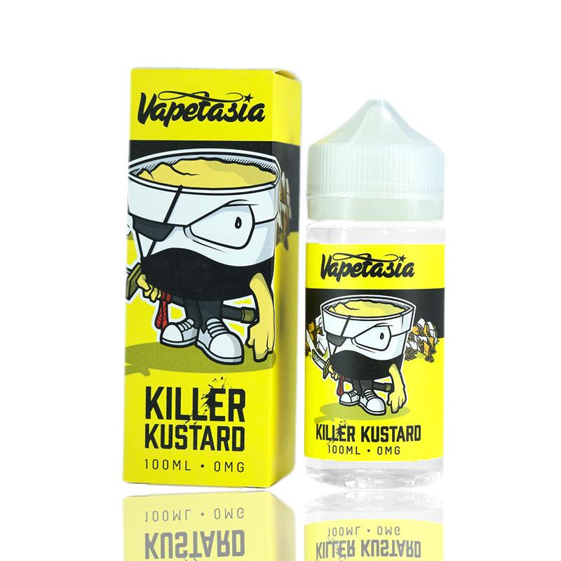 Killer Kustard | Vapetasia Vapor Boss | Custard flavoured eJuice