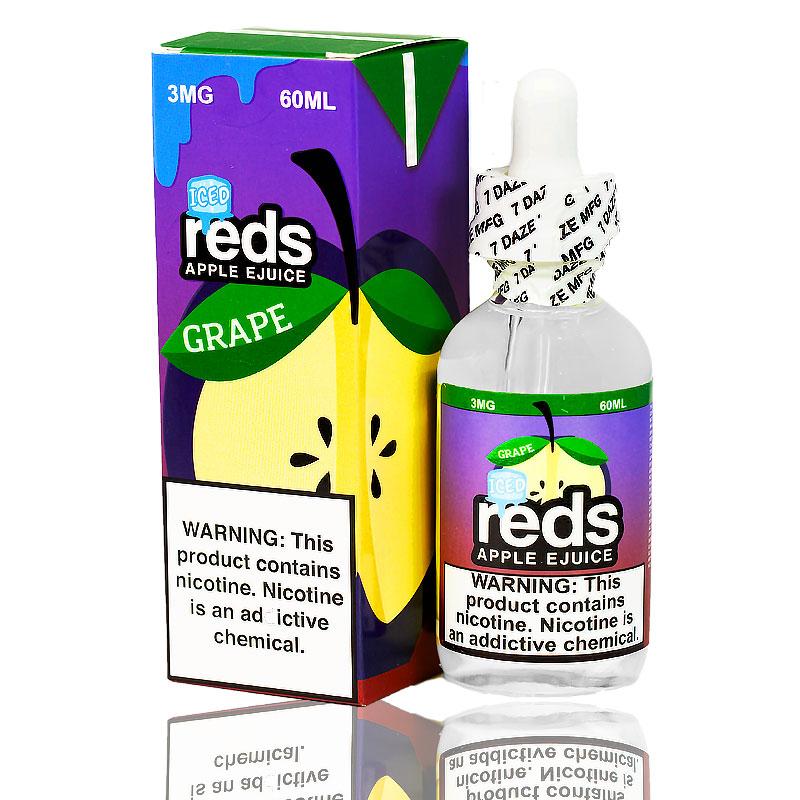 Reds Grape Iced eJuice by Reds Apple eLiquid | Free Shipping