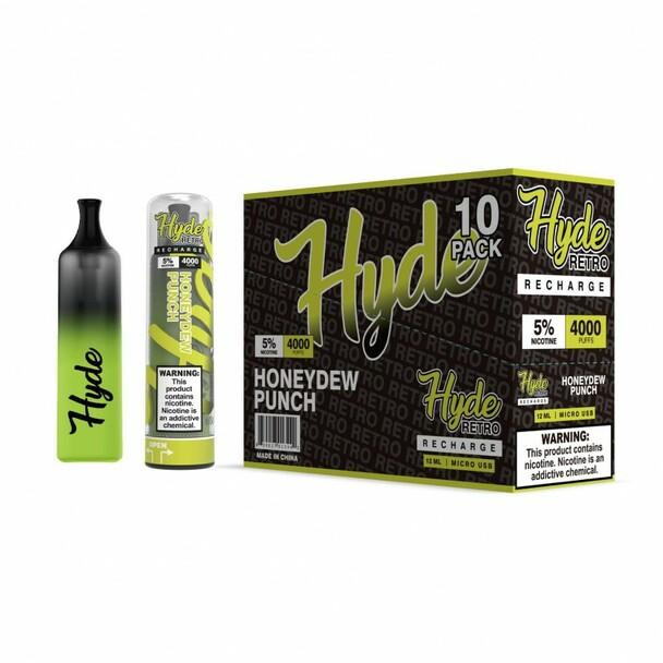 Hyde Retro Rechargeable Disposable Vape Pen | 4000 puffs Hyde Retro Rechargeable Disposable Vape Pen | 4000 puffs