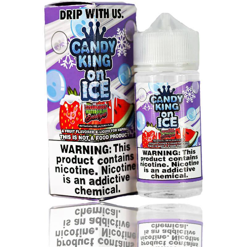 Candy King on Ice Strawberry Watermelon Bubblegum  |$10.80 | Fast Shipping