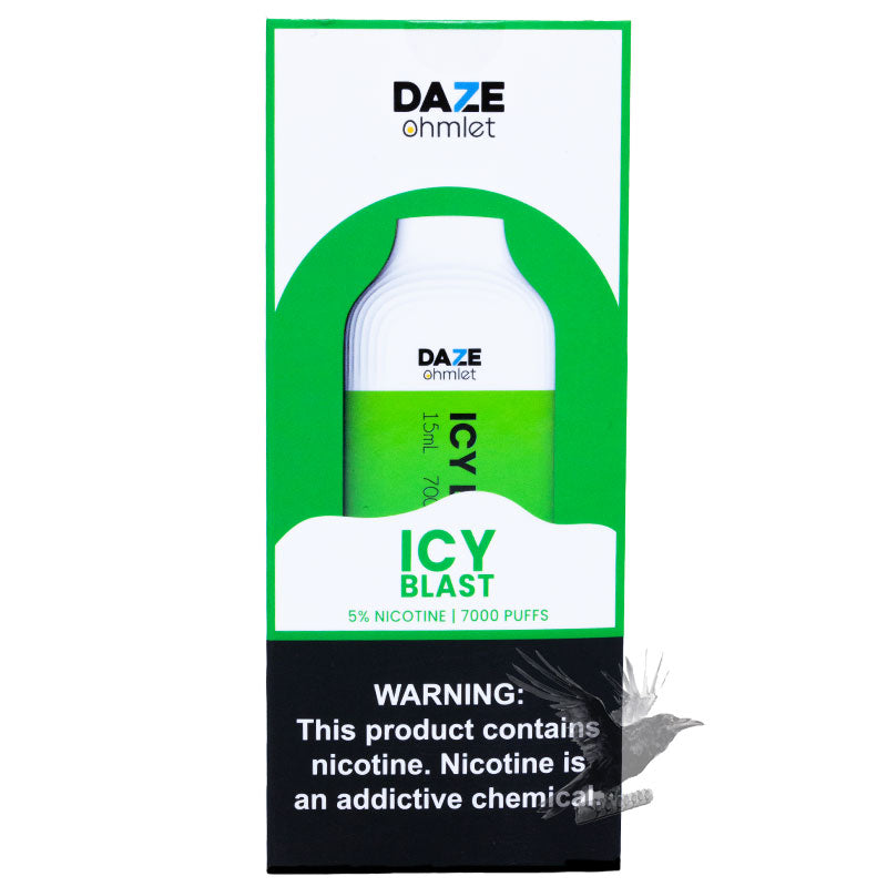 7 Daze Ohmlet Disposable - Daze Ohmlet 7000 Puffs - $13.99 7 Daze Ohmlet Disposable - Daze Ohmlet 7000 Puffs - $13.99