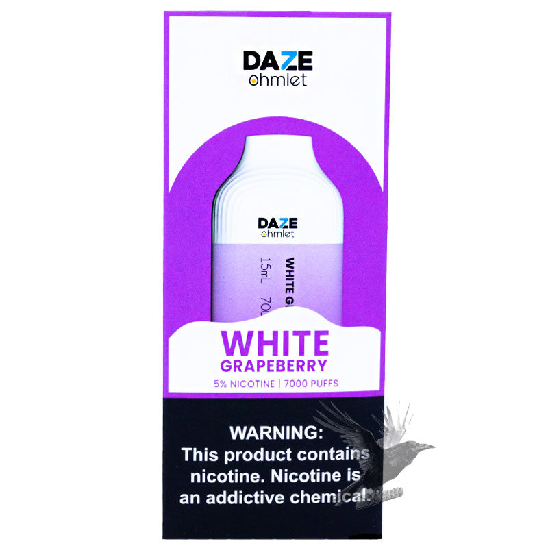 7 Daze Disposable Vape 7 Daze Ohmlet Disposable - Daze Ohmlet 7000 Puffs 7 Daze Disposable Vape 7 Daze Ohmlet Disposable - Daze Ohmlet 7000 Puffs