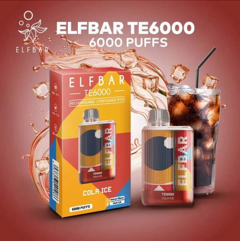 Elf Bar TE6000 Cola Ice