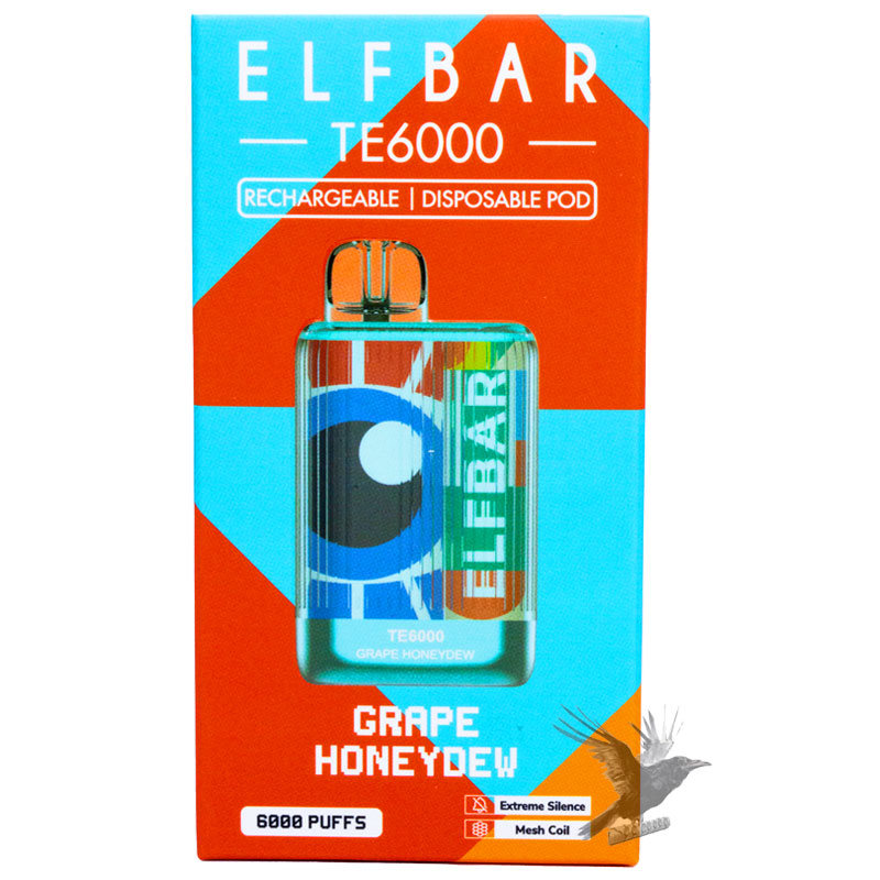 Elf Bar TE6000 Grape Honeydew 