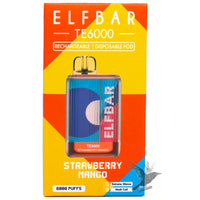 Thumbnail for Elf Bar TE6000 Strawberry Mango