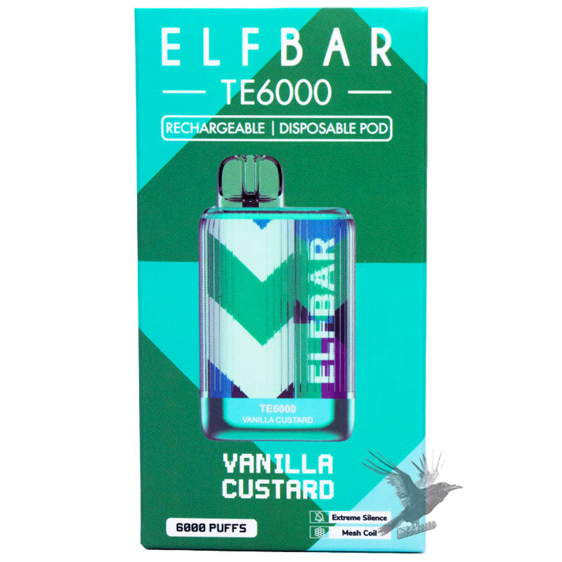 Elf Bar TE6000 Vanilla Custard