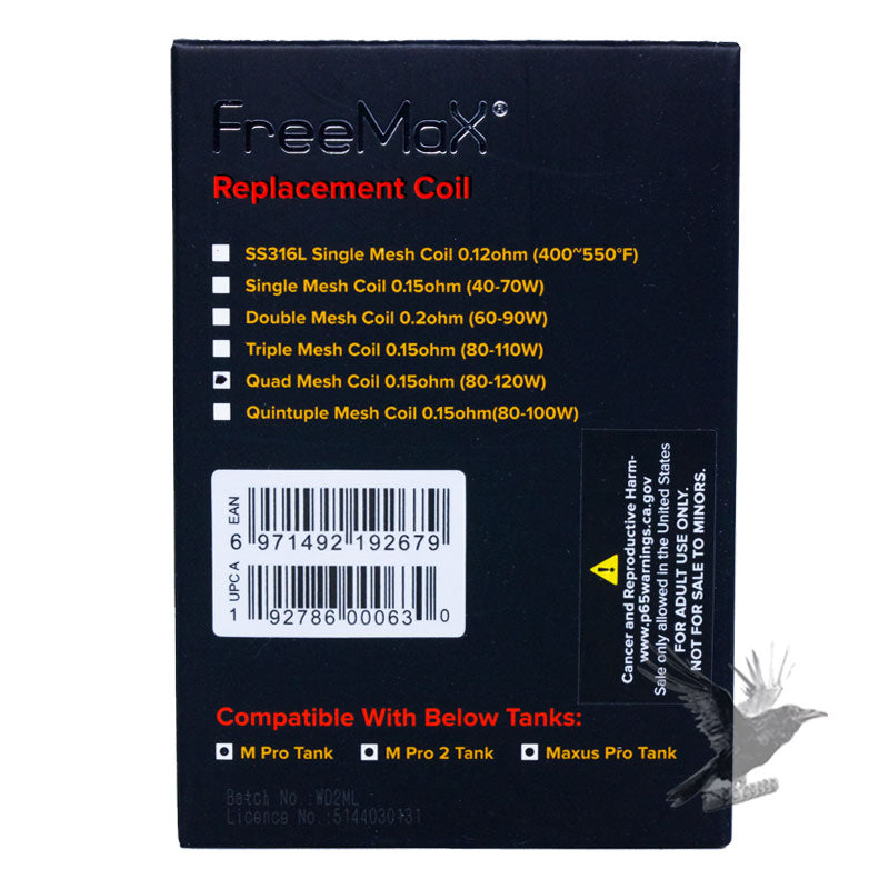 Freemax Replacement Coils