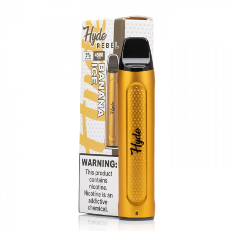 hyde vape banana ice HYDE REBEL RECHARGE DISPOSABLE | 4500 PUFFS | $14.44
