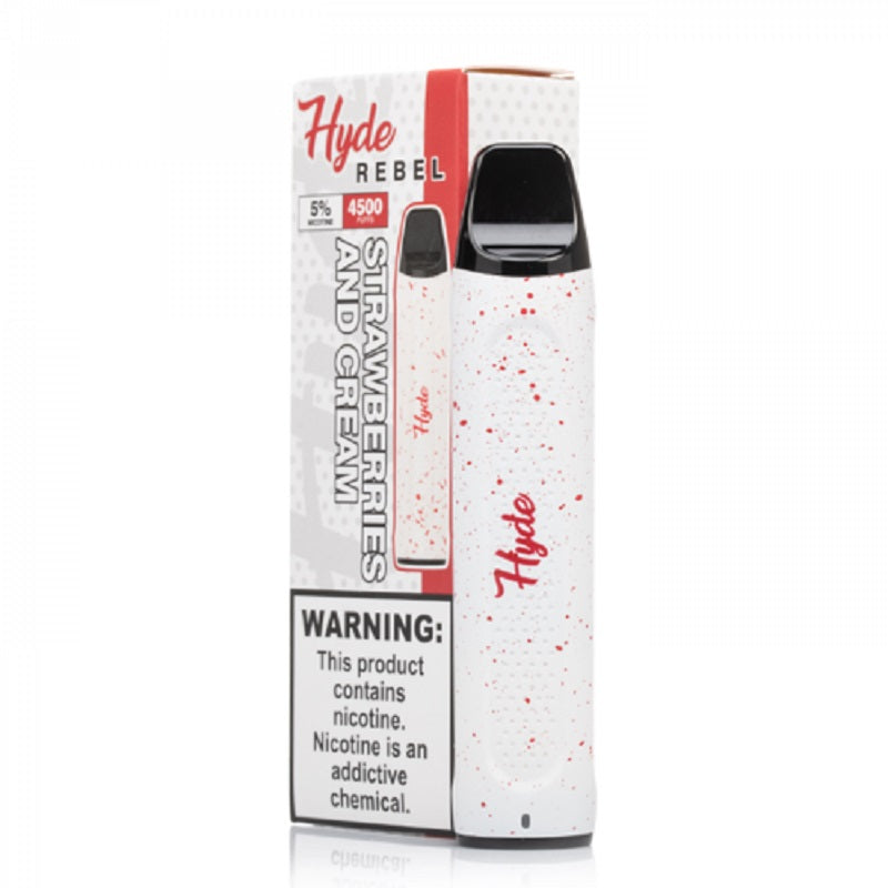 HYDE REBEL RECHARGE DISPOSABLE | 4500 PUFFS | $14.44 HYDE REBEL RECHARGE DISPOSABLE | 4500 PUFFS | $14.44