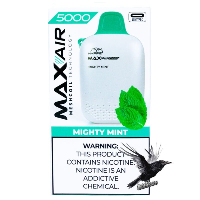Hyppe Max Air Disposable Vape - 5000 Puffs - $14.99 Hyppe Max Air Disposable Vape - 5000 Puffs - $14.99