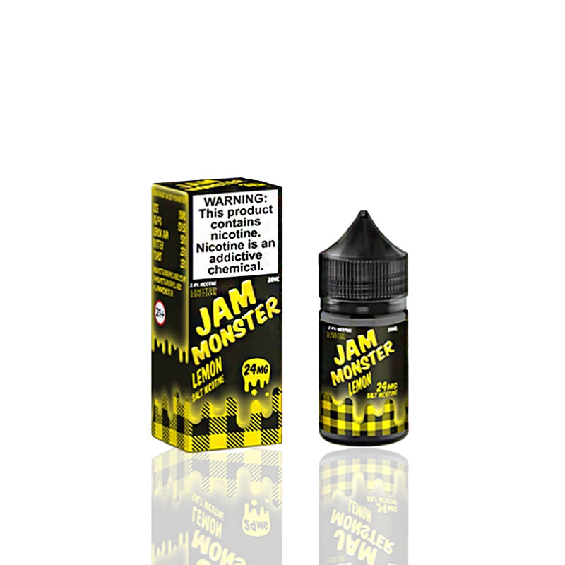 Jam Monster Lemon Salt Nic | $11.88 | Fast Shipping